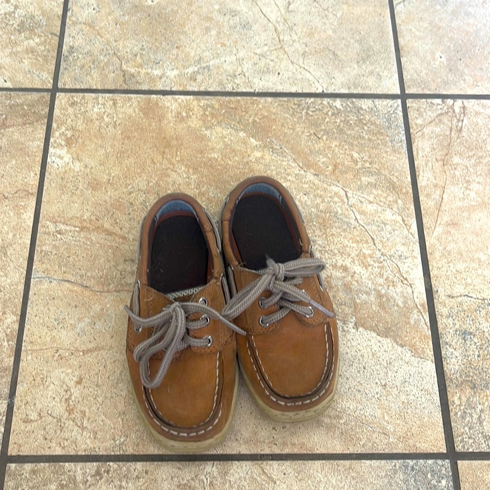 Little boy Sperry shoes